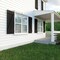 Ekena Millwork Rustic Three Board Joined Board-n-Batten Riverwood Faux Wood Shutters w/Z-Board, 16 1/2W x 50H, PR SHUBJZ16X50RWPR - alternate 17